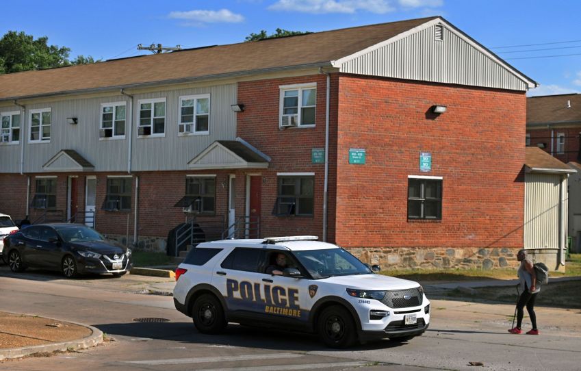 Baltimore aposta em patrulha geolocalizada em plano de três fases • Kenneth K. Lam/Baltimore Sun/Tribune News Service/Getty Images via CNN Newsource