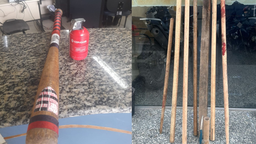 Armas apreendidas pela PM • Divulgação/PMERJ