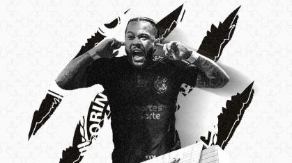 Memphis Depay foi anunciado pelo Corinthians