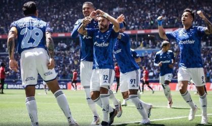 Cruzeiro vence o Atlético-GO e se recupera no Brasileirão