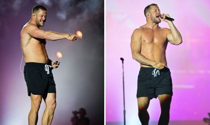Rock in Rio 2024: vocalista do Imagine Dragons tira camisa em show e web vibra