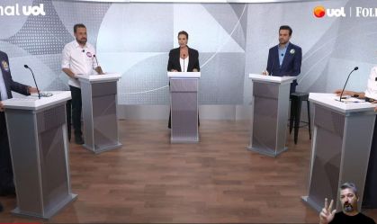 Candidatos trocam acusações e falam de religião durante debate em SP; veja como foi