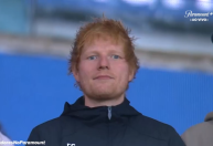 Ed Sheeran ganha camisa do Fluminense; veja