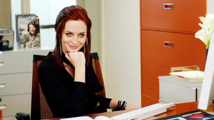 Emily Blunt em "O Diabo Veste Prada"