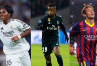 Compare o começo de Endrick, Vini Jr. e Neymar na Espanha