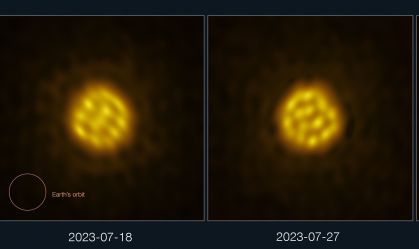 Vídeo consegue capturar bolhas na superfície de estrela a 180 anos-luz da Terra