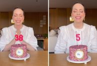 Fabiana Justus faz 38 anos e comemora cinco meses de "renascimento"