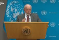 Lula diz que Zelensky "só falou o óbvio" na ONU