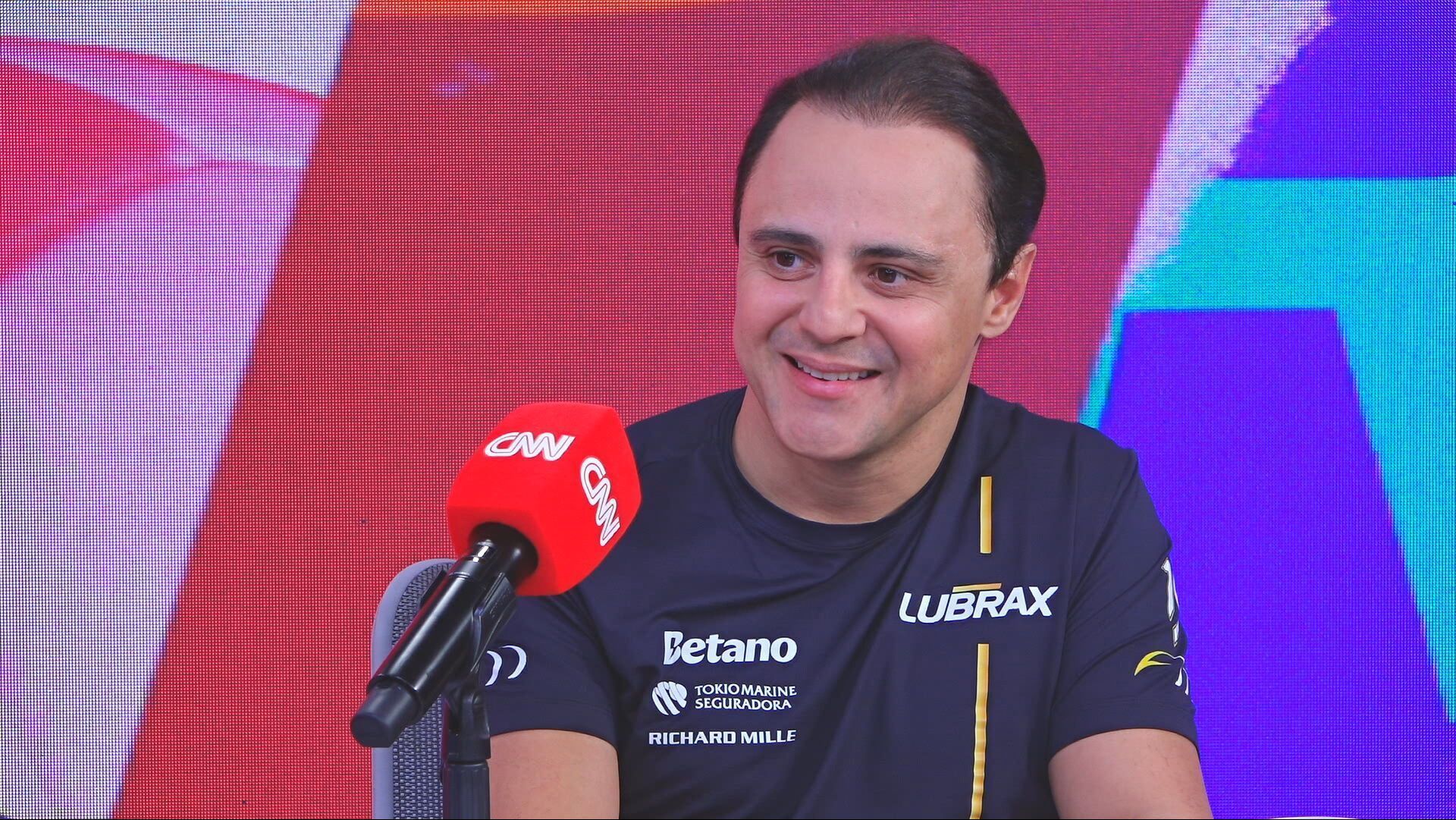Felipe Massa em entrevista ao CNN Esportes S/A