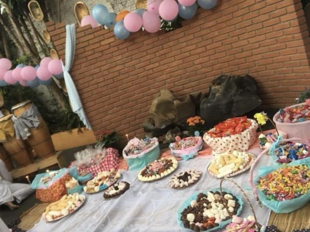 Festa de Erês realizada no terreiro "Círculo de Irradiações Espirituais São Lázaro", em São Paulo, zona sul • Arquivo Pessoal/Bárbara Carvalho