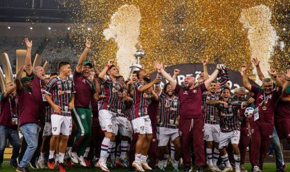 Fluminense comemora título da Libertadores 2023
