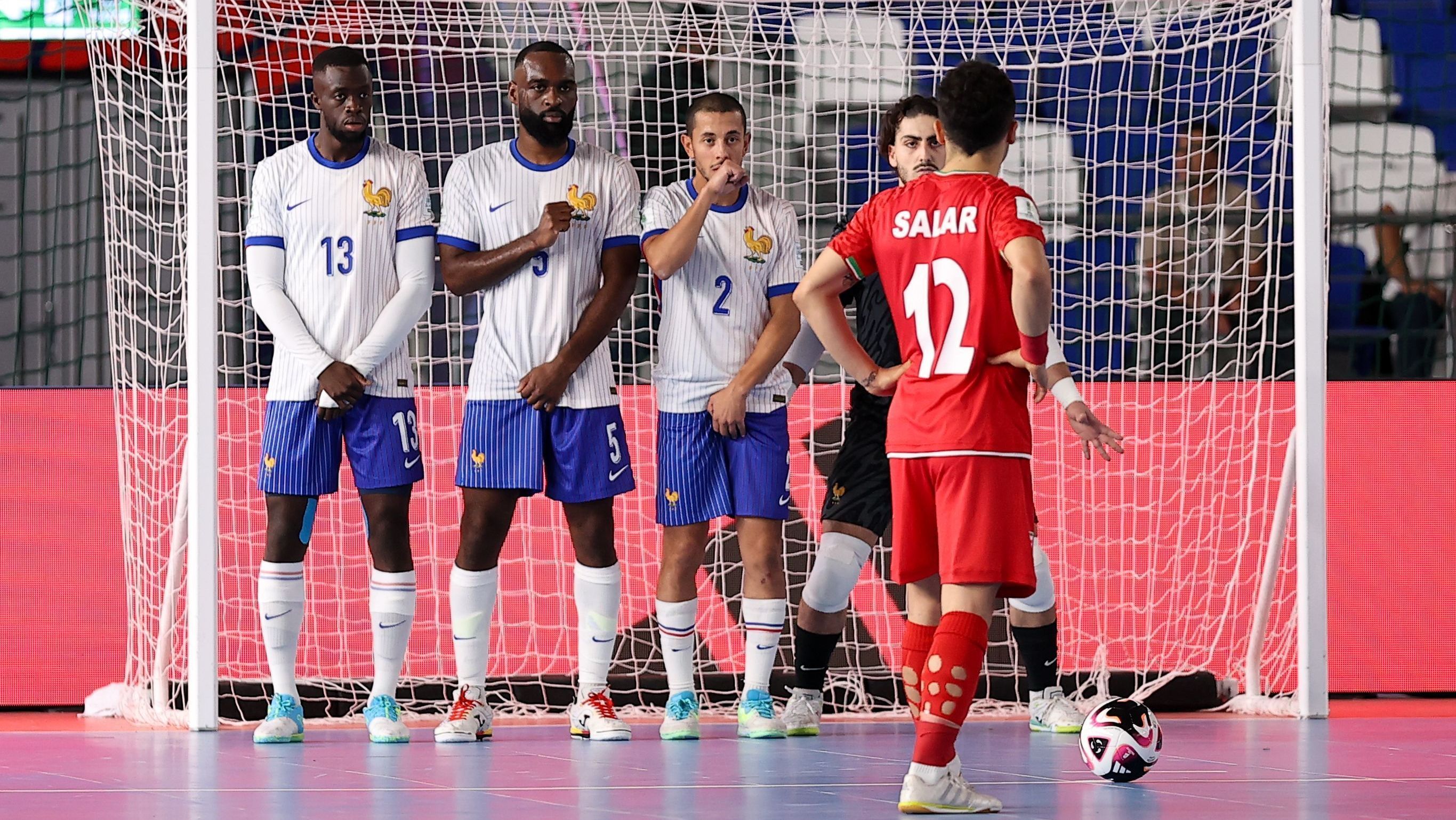 Lance de França 1 x 4 Irã pela Copa do Mundo de Futsal