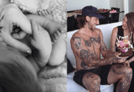Frances Bean, filha de Kurt Cobain, dá à luz primogênito