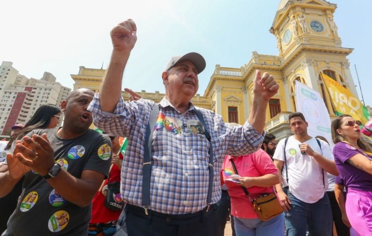 O prefeito de Belo Horizonte, Fuad Noman (PSD) • Júnia Garrido / Campanha Fuad Noman