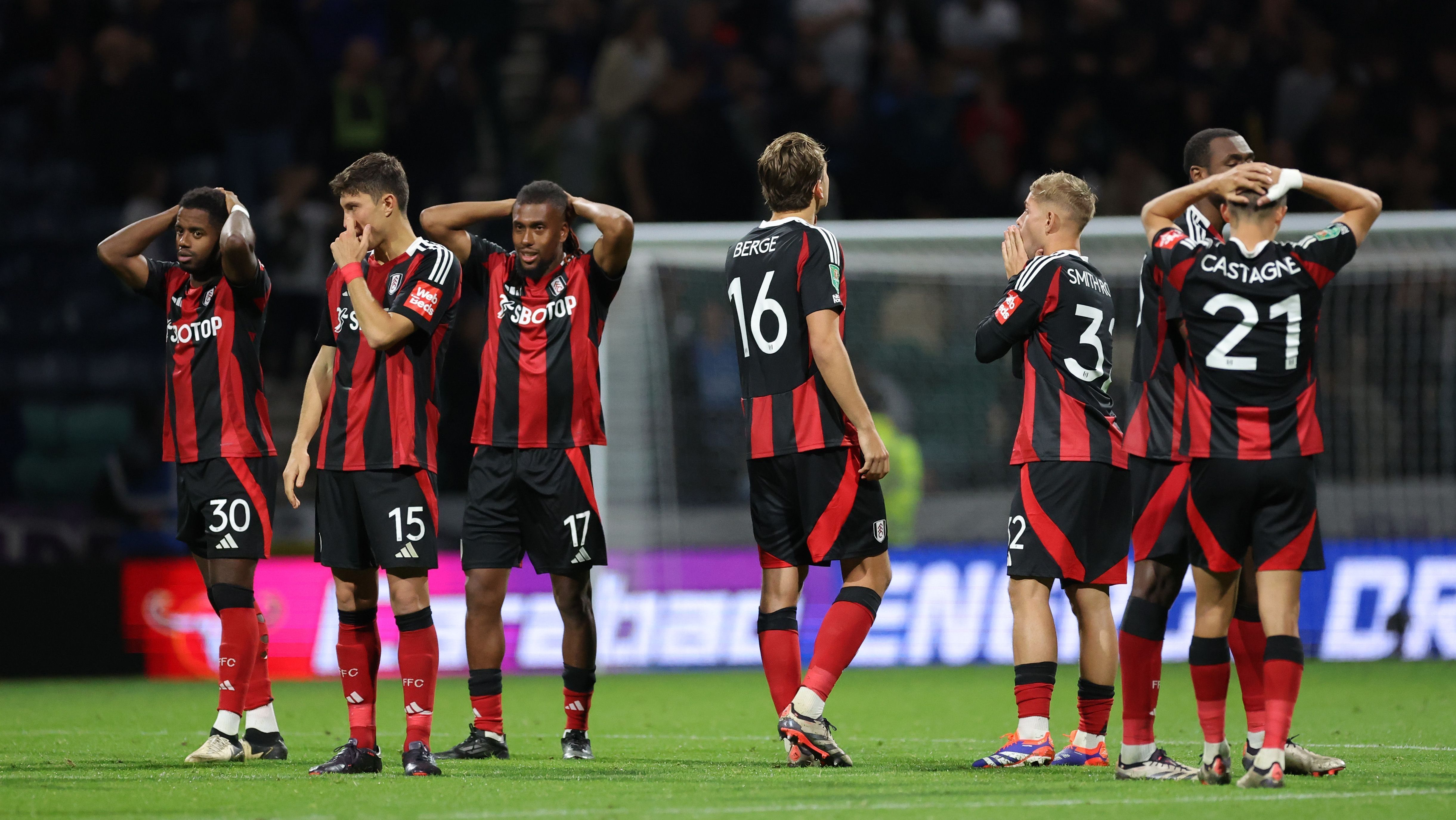Fulham foi eliminado pelo Presto North End na terceira fase da Copa da Liga Inglesa