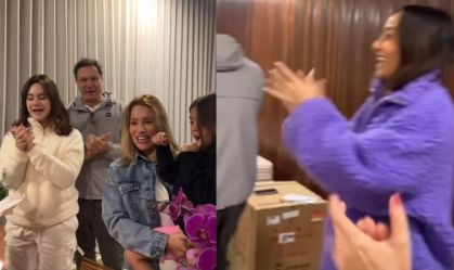 Sabrina Sato organiza festa para sogra e declara: "Maravilhosa"