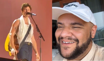 Gominho diz que Shawn Mendes "pirou nele" em show no Rock in Rio