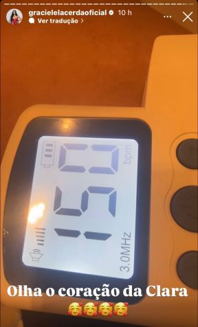 Graciele Lacerda está atualizando os seguidores sobre a gravidez de sua primeira filha chamada Clara • Instagram/Graciele Lacerda