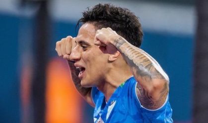 Gustavo Mantuan marcou seu primeiro gol pelo Zenit na temporada