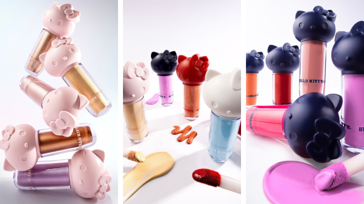 Linha de maquiagens de Hello Kitty com Bruna Tavares • Divulgação