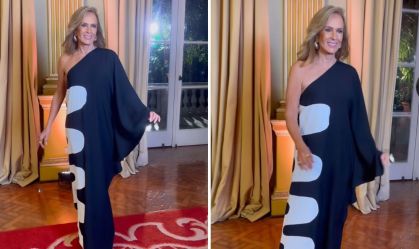 Helô Pinheiro retorna às passarelas e chama atenção em desfile: "Espetáculo"