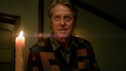 Hugh Grant na prévia do filme de terror &quot;Herege&quot;