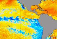 Pacífico registra anomalias de La Niña pela primeira vez no ano