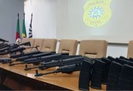Polícia Civil realiza uma das maiores apreensões de armamento pesado do Rio Grande do Sul