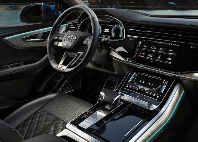 Cabine do Audi Q7 • Divulgação