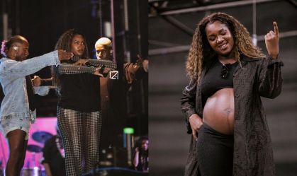 Iza mostra fotos de ensaio no Rock in Rio e pede à filha: "Aguenta firme"