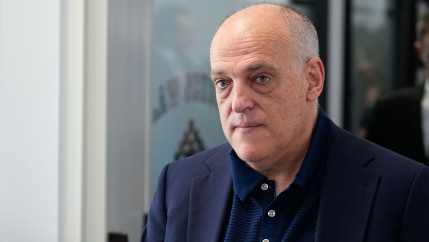 Javier Tebas, presidente da LALIGA • Oscar J. Barroso / AFP7 via Getty Images