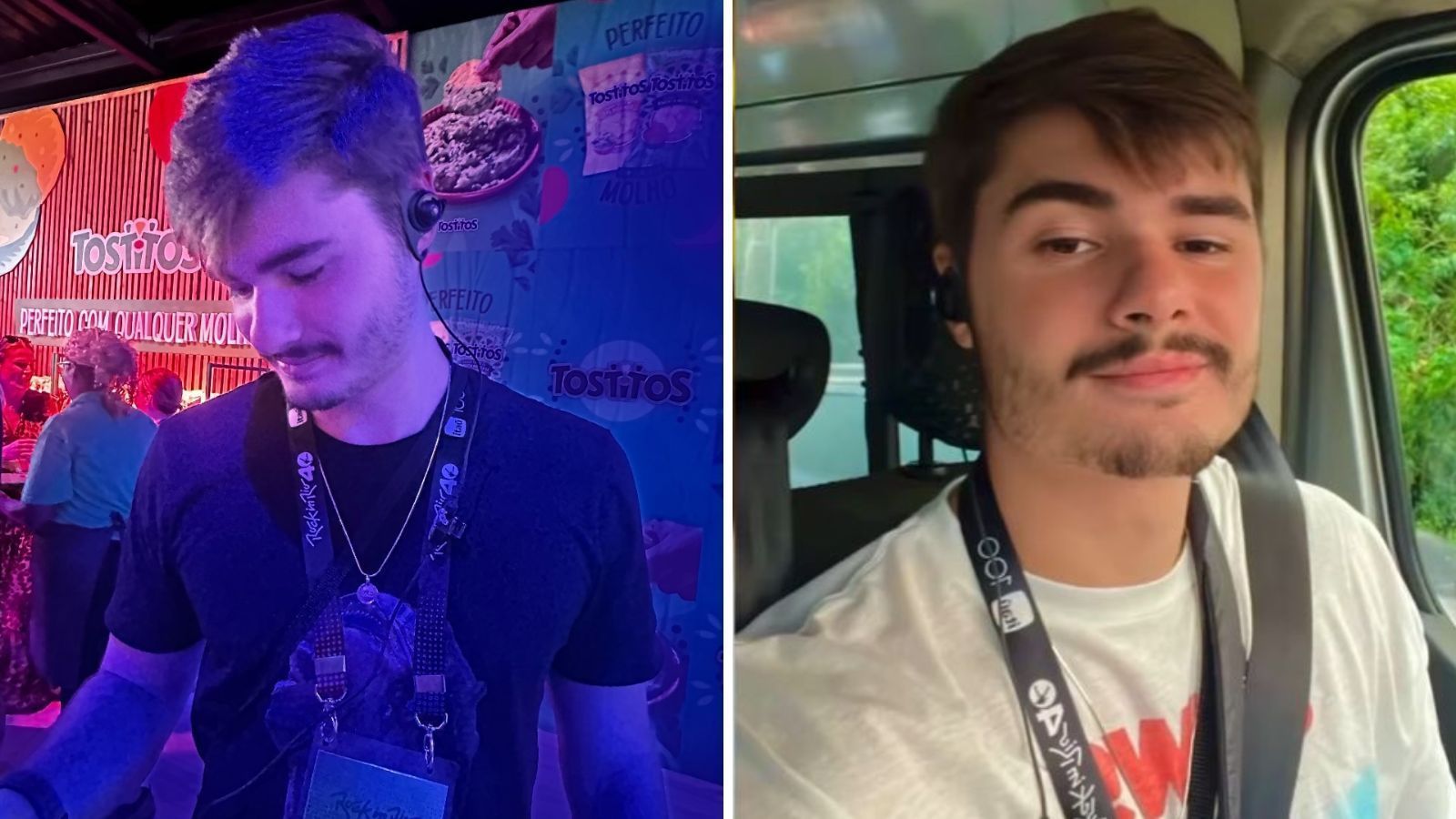 Filho de Fábio Assunção trabalhou no Rock in Rio 2024