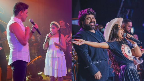 Vídeo mostra o momento em que cantou “Nem é Bom Lembrar”, música consagrada na voz da dupla Zezé Di Camargo & Luciano