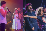 Filha de Fabiano Menotti canta com Zezé Di Camargo e comemora: "Zerei o game"