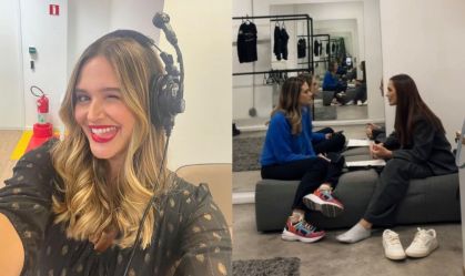 Juliana Paiva conta bastidores da cena de tapas com Rafa Kalimann