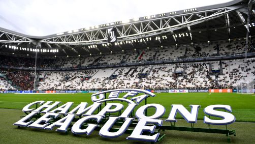 Juventus Stadium em jogo da Champions League