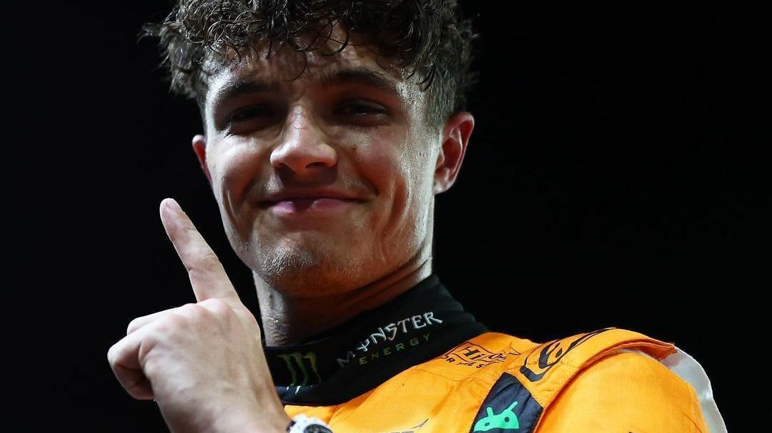 Lando Norris conquistou a pole position do GP de Singapura