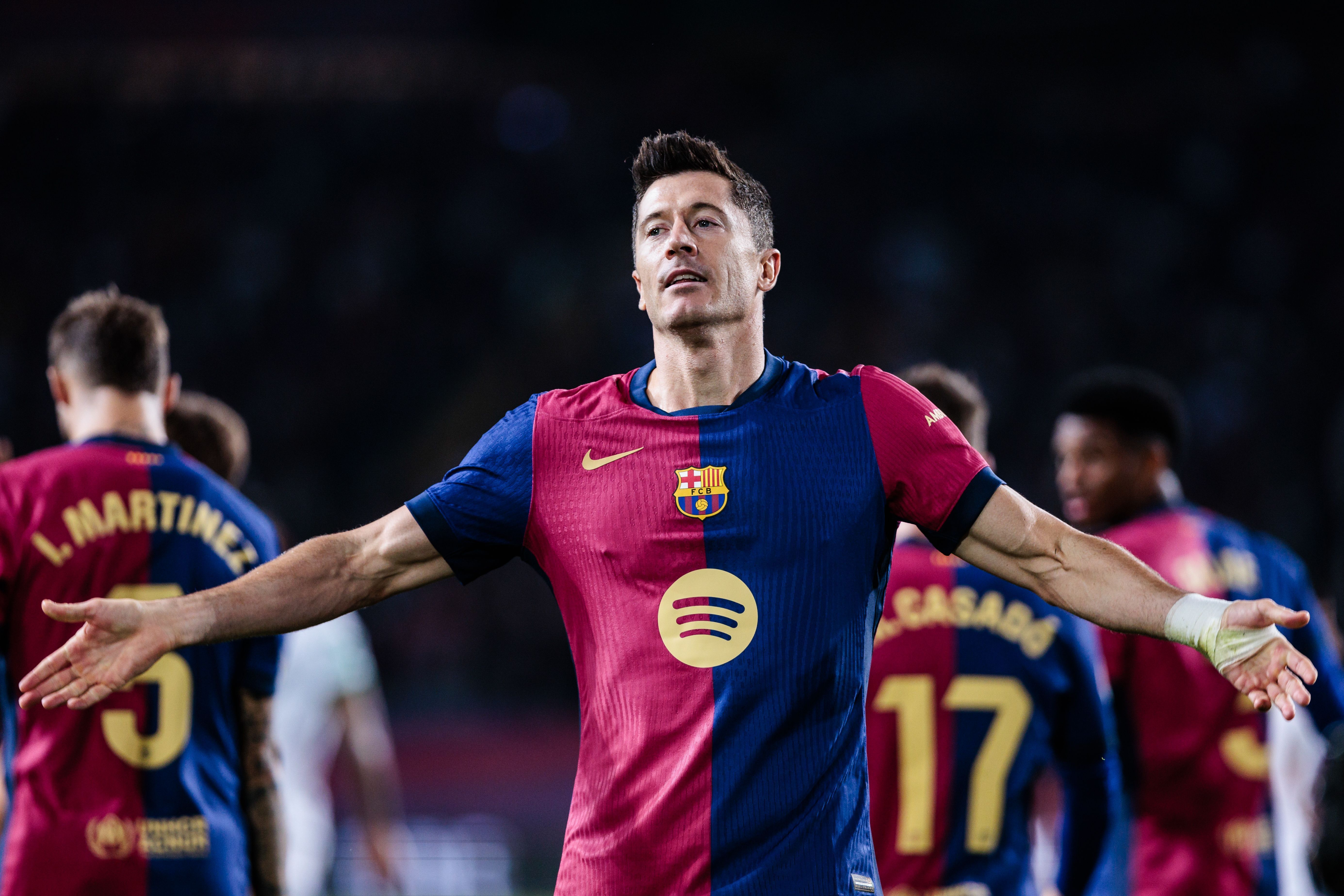 Robert Lewandowski pelo Barcelona