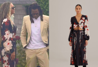 Beyoncé usa Farm: cantora é vista com look da marca carioca em casamento