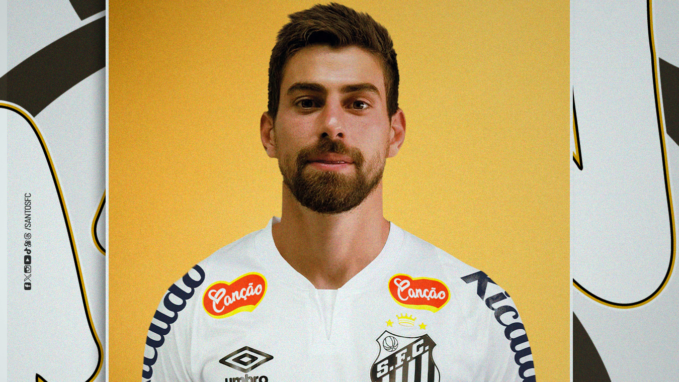 Luan Peres foi anunciado pelo Santos