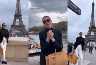 Luciana Gimenez relembra época em que morou em Paris: "Passei muita dificuldade"