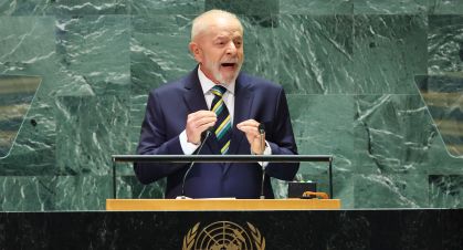 Lula em discurso na ONU