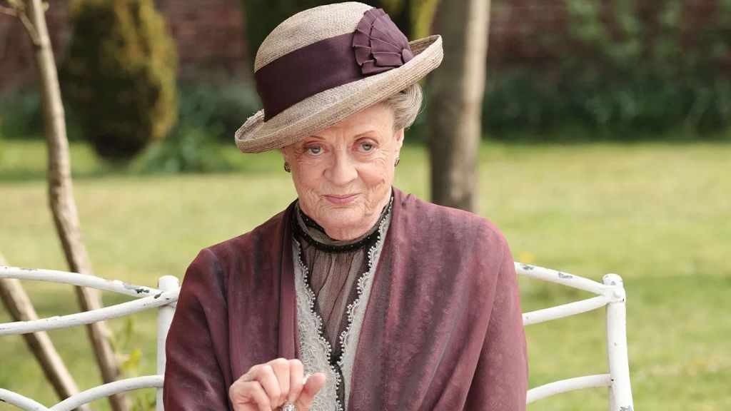 Maggie Smith interpretou Violet Crawley em "Downton Abbey"