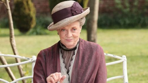 Maggie Smith interpretou Violet Crawley em "Downton Abbey"
