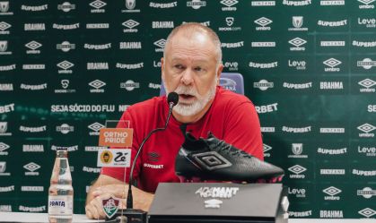 Mano Menezes, técnico do Fluminense, em coletiva após derrota para o Botafogo pelo Brasileirão