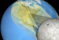 Nasa desenvolve nova técnica de mapear rotas de eclipses; entenda