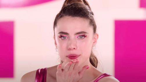 Margaret Qualley em "A Substância"