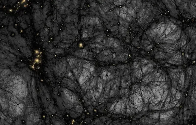 Imagem ilustrativa sobre A descoberta subterrânea: cientistas encontram primeiro sinal potencial de matéria escura nos EUA