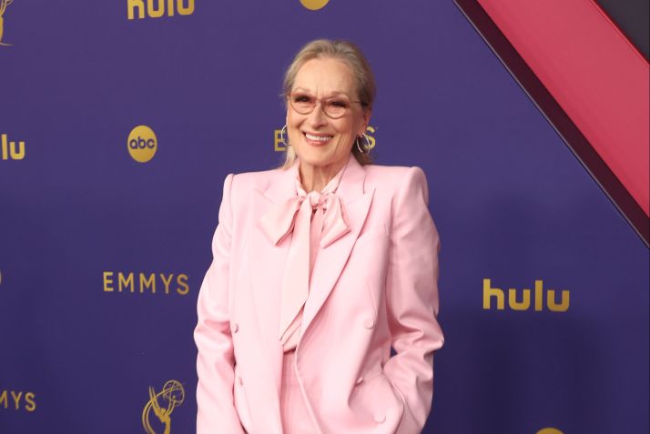 Meryl Streep bez červené pásky na udílení cen Emmy 2024 • Amy Sussman/Getty Images
