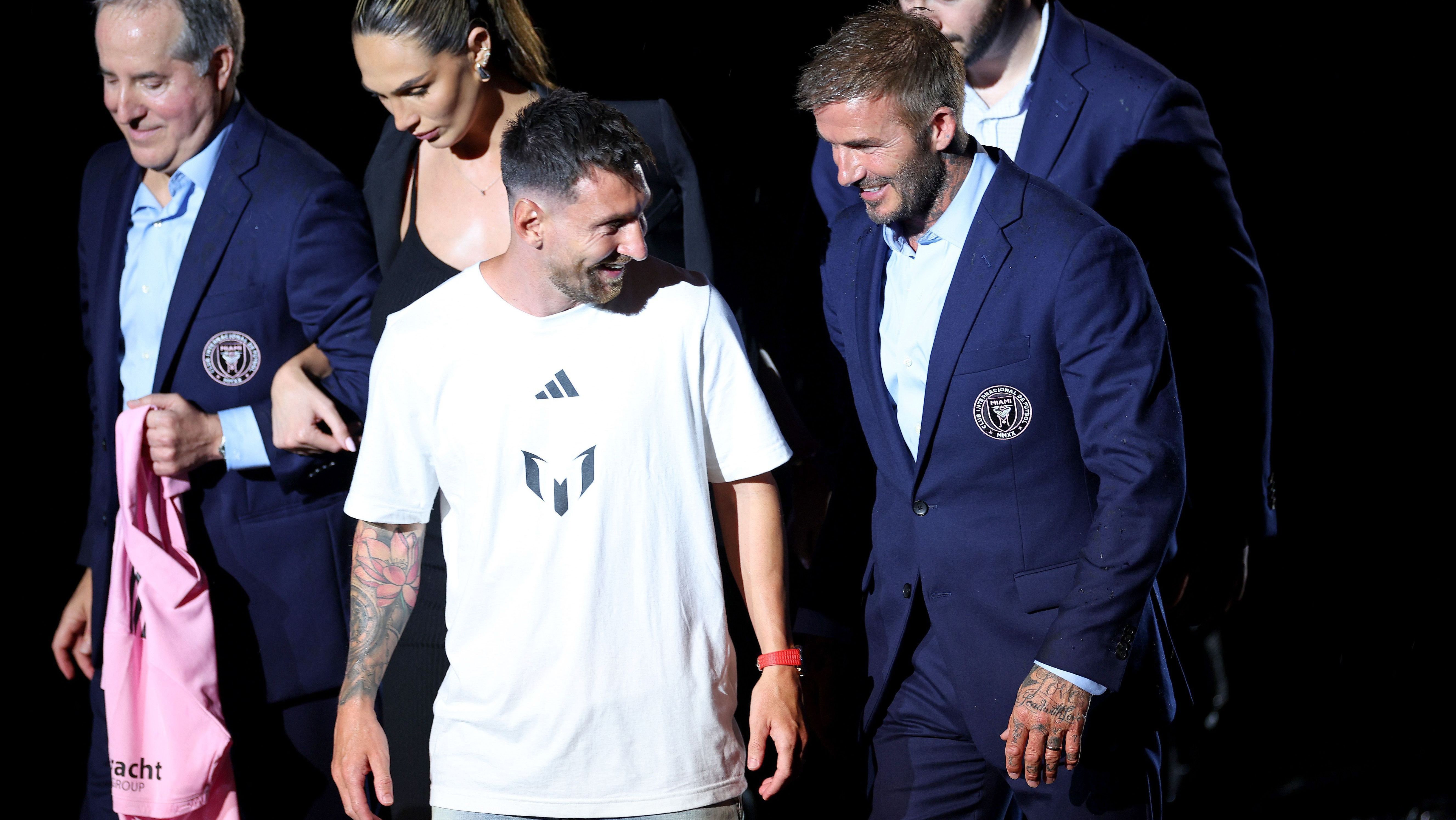 Inter Miami CF Hosts "The Unveil" Introducing Lionel Messi
